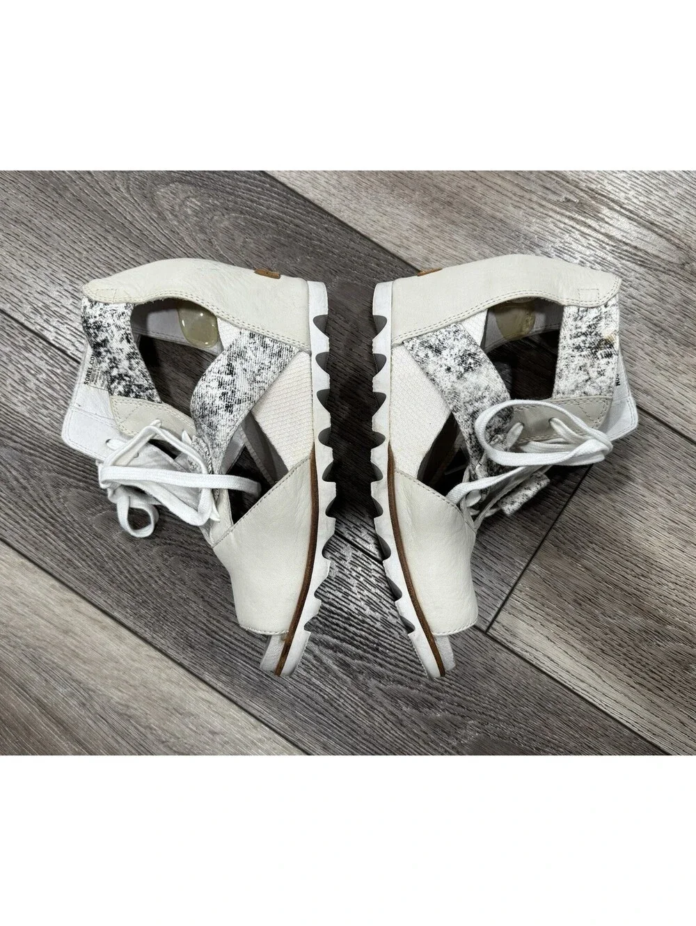 SOREL Joanie Lace Wedge Sandals - Women's 9